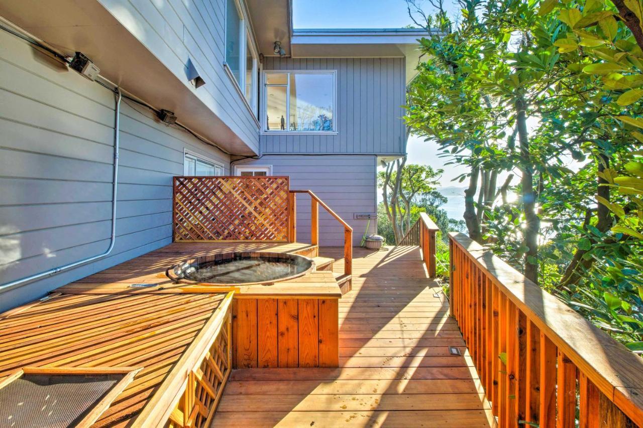 Luxury Studio With Hot Tub And San Francisco Bay Views Richmond Dış mekan fotoğraf